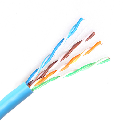 Cat5e Utp 305m青い裸の銅LANネットワーク ケーブル